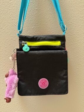 Kipling mini crossbody wallet/purse
